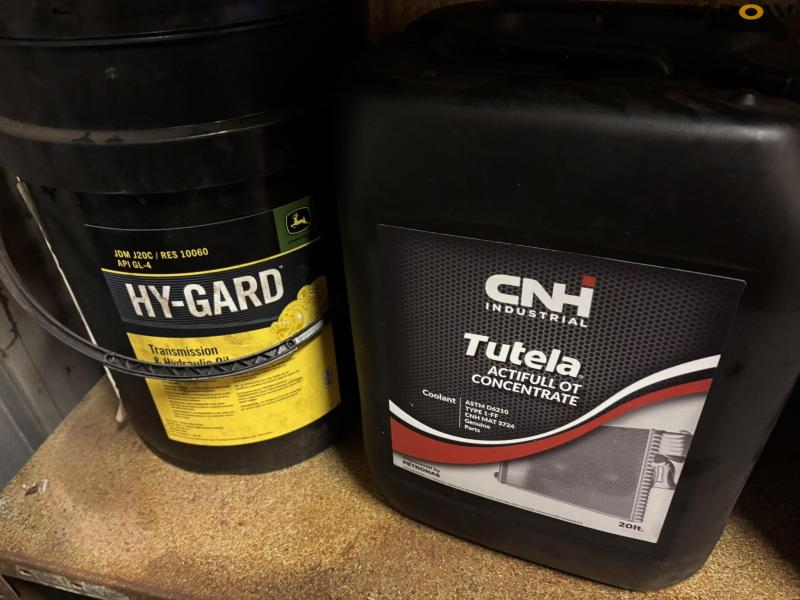 Various oils and chemicals 28