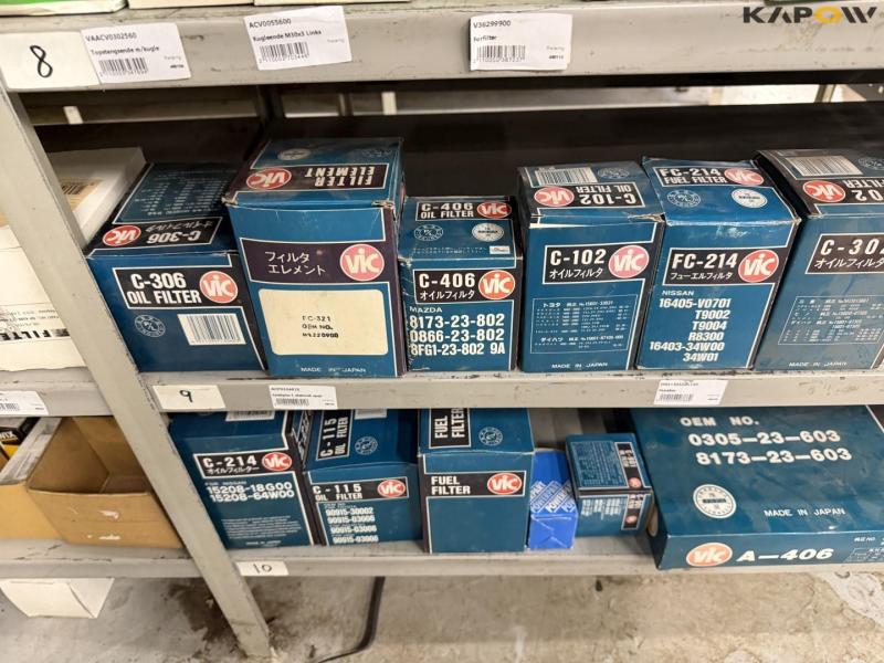 Various spare parts 34