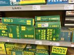Various spare parts 70