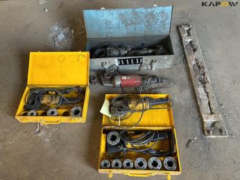 Various pipe thread cutters