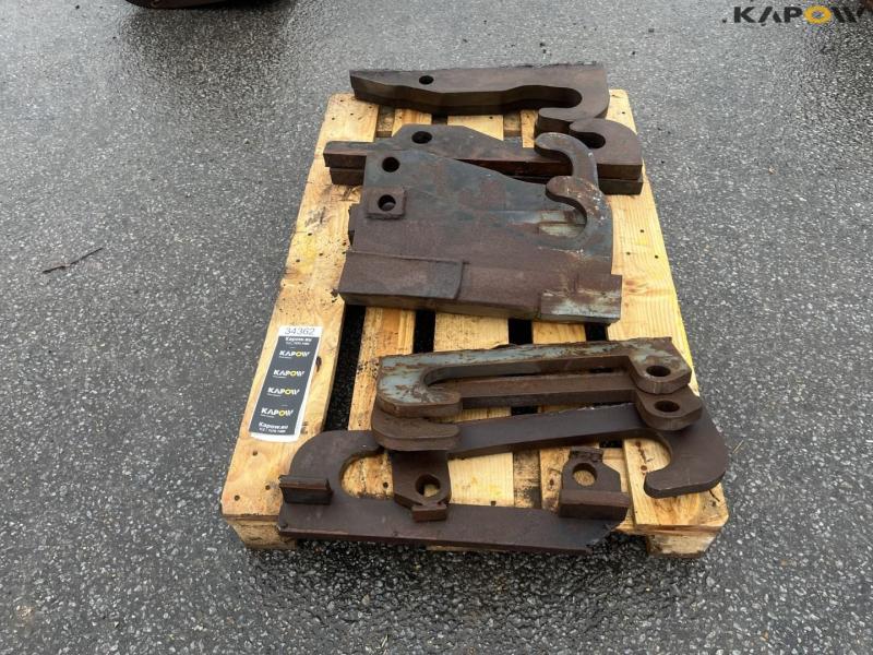 Various bucket fittings 8