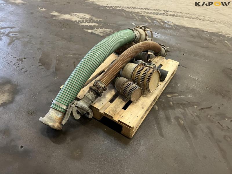 Various hoses and nozzles for sludge vacuum cleaners 3