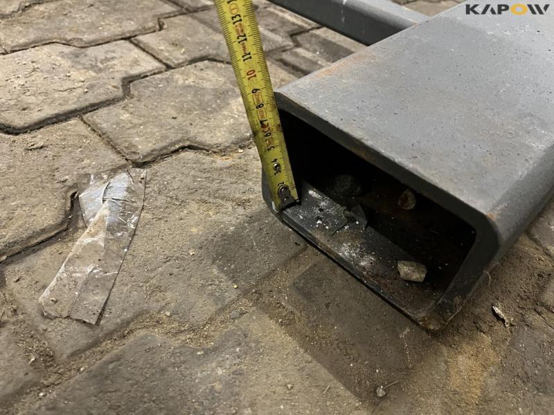 Dozer/snow scraper for truck forks 10