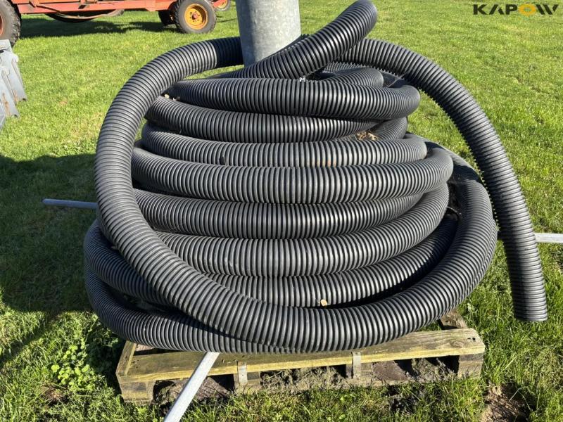 Drain box with hose reel 22