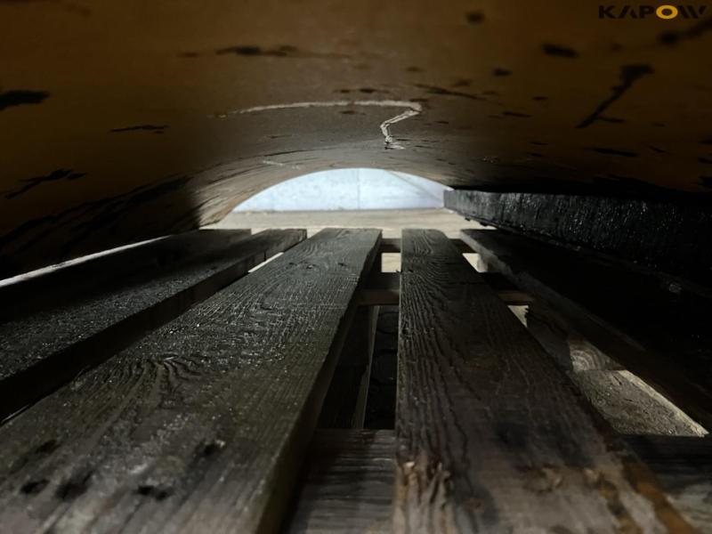 Rotating scraper blade 13