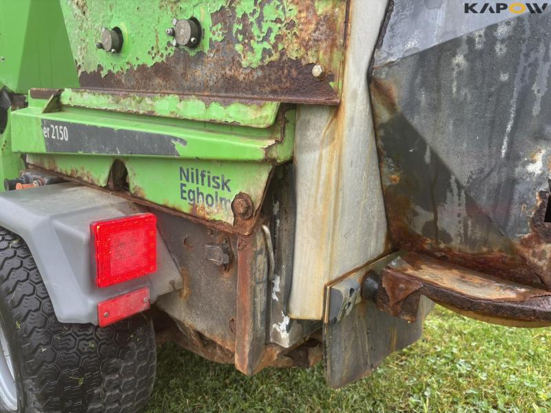 Egholm Park Ranger 2150 with salt spreader 40