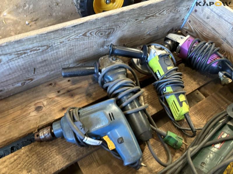 Power tools and compressor 7