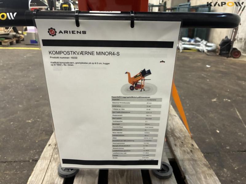 Eliet Minor 4S compost grinder 12