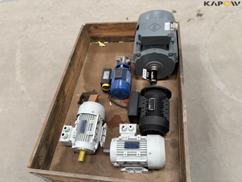 Electric motors 5 pcs. 4