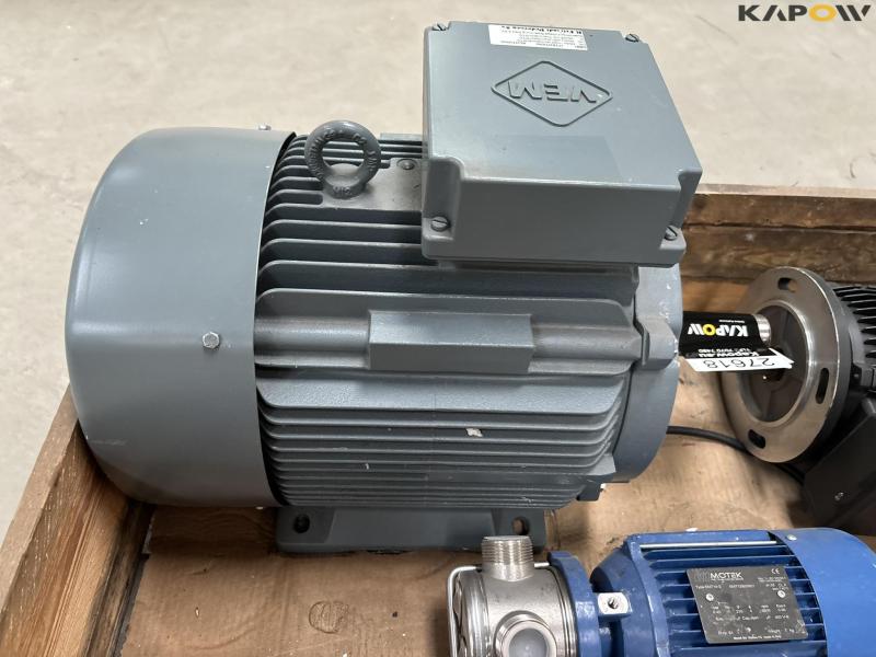 Electric motors 5 pcs. 5