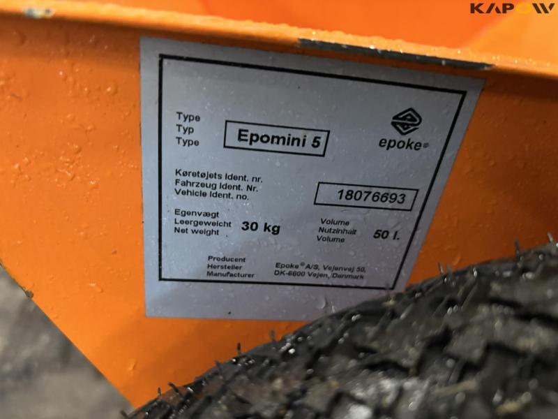 Epoke Epomini 50 salt spreader 10