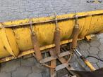 Epoke snow plow for skid steer loader 9