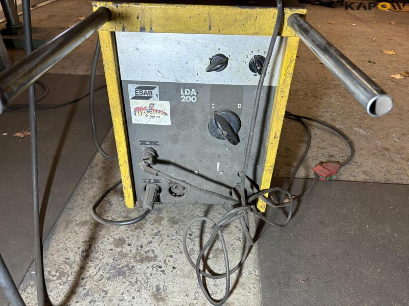 ESAB LAB200/MVC30 Co2 welder 8