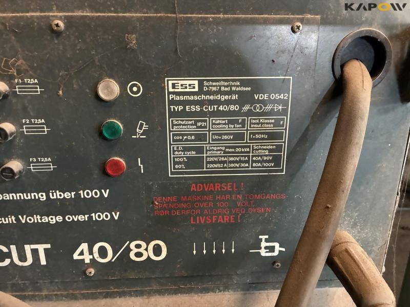 ESS-CUT 40/80 plasma cutter 7