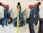 Fixed holding tools, chains and trestles 37