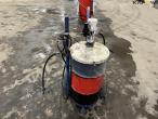 Grease pump with gun. 6