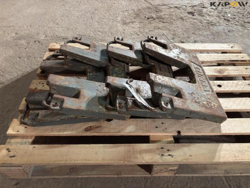 Fendt weight blocks - 4 pcs. 4