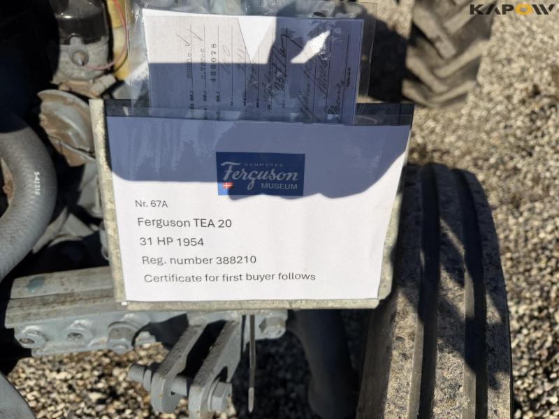 Ferguson TEA20 tractor 38