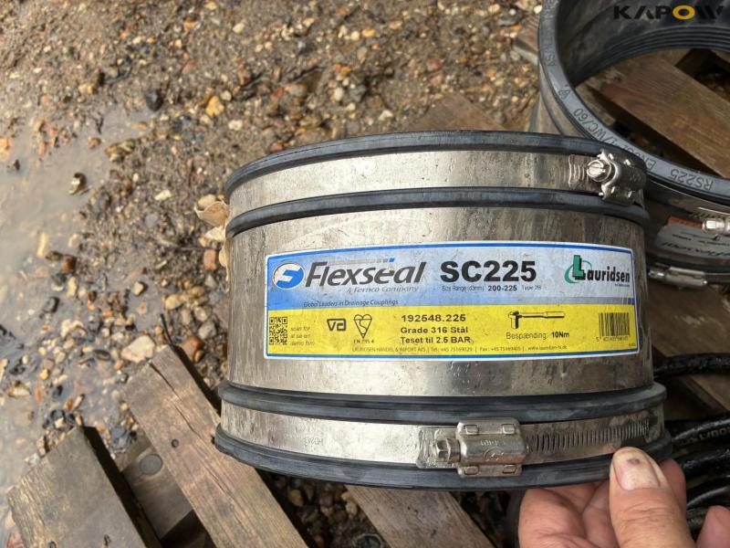 Fernco and flexseal couplings 7