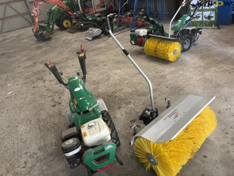 Ferrari 328 9HP with sweeper and rotary tiller - NEW 2