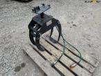 FHM ZD50 forestry grapple with mini excavator hitch 2