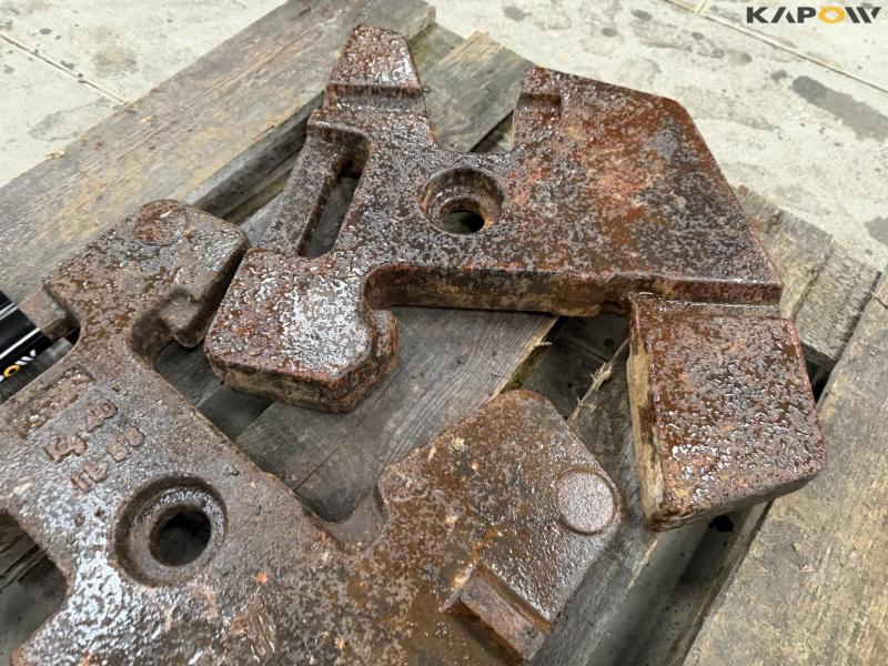 Fiat weight blocks 10