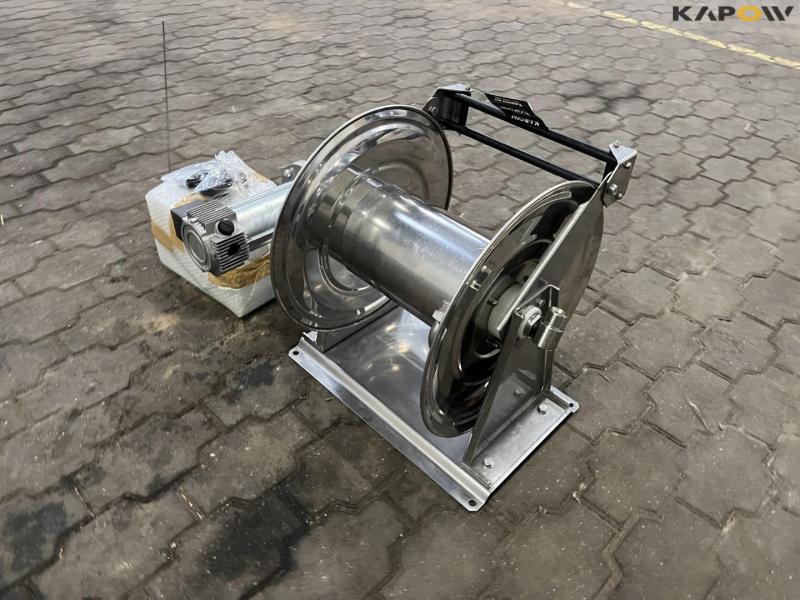 Flexbimec Stainless steel hose reel with remote control - New 5