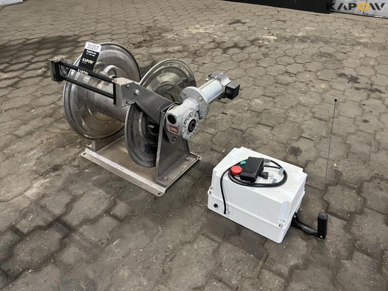 Flexbimec Stainless steel hose reel with remote control 1