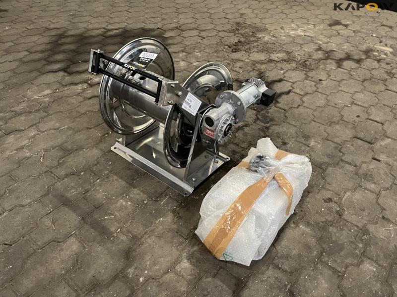 Flexbimec Stainless steel hose reel with remote control - new 1