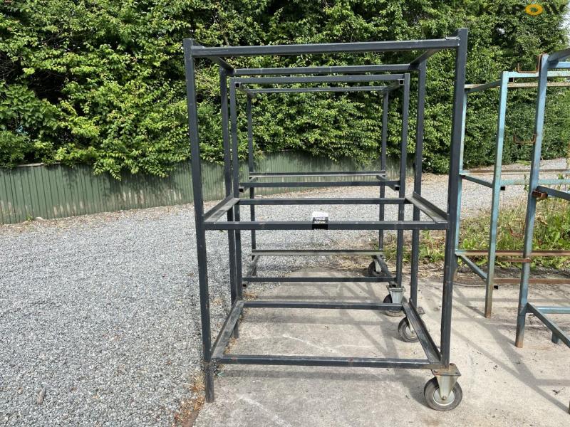 Movable pallet rack - 2 pcs. 2