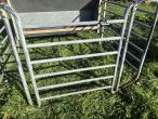 Feed fence with calf shelter 13