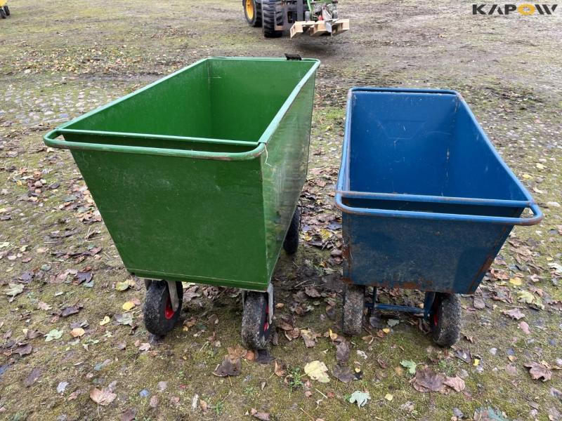 Feed carts 2 pcs. 6
