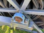 Hydraulic feed hose reel 29