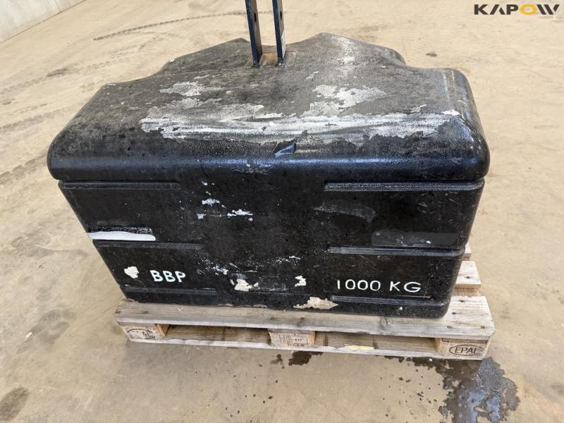 Front block 1000kg 9