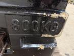 Front block 800kg 23