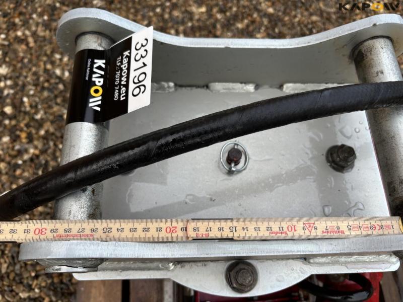 FSI ST20H stump grinder with S40 hitch 10