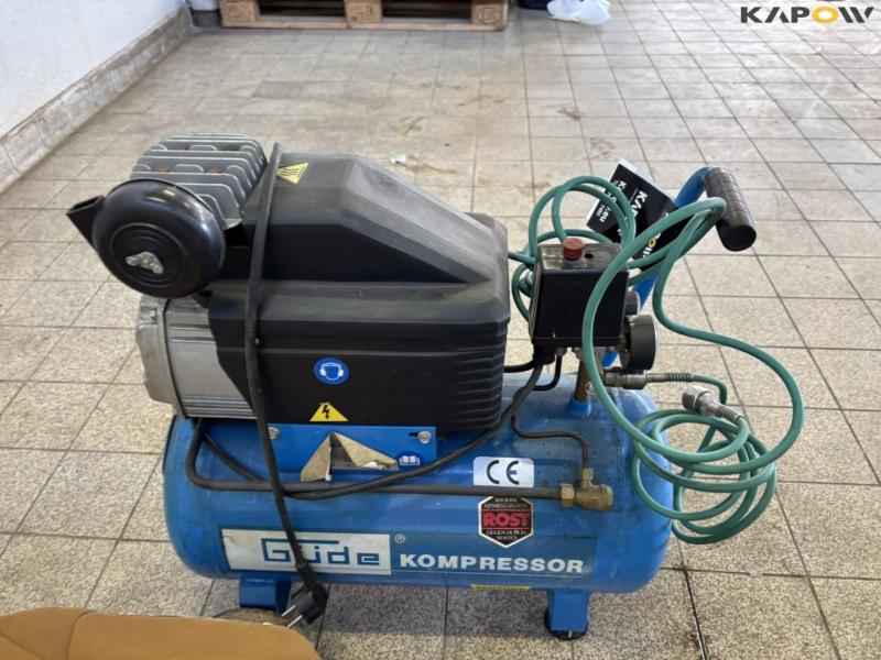 Güde compressor and equipment 9