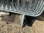 Galvanized barrier fence 10
