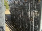 Galvanized construction site fence 17