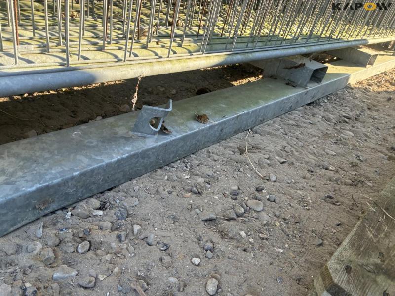 Galvanized construction site fence 13