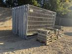 Galvanized construction site fence 3