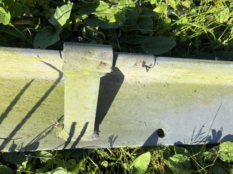 Galvanized door frame - 2 pieces 9