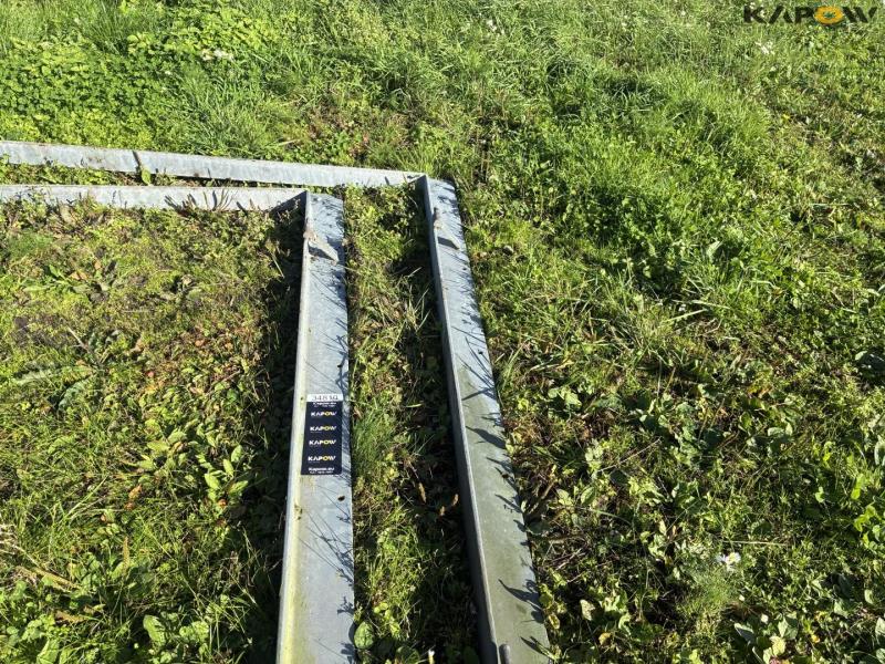 Galvanized door frame - 2 pieces 11