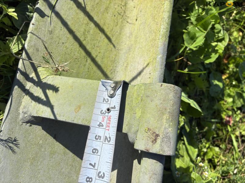 Galvanized door frame - 2 pieces 14