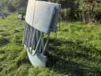 Galvanized feed fence 7