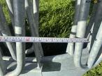 Galvanized feed fence 14