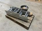 Galvanized ladder with mounting brackets 6