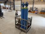 Gas cylinder arch with contents 7