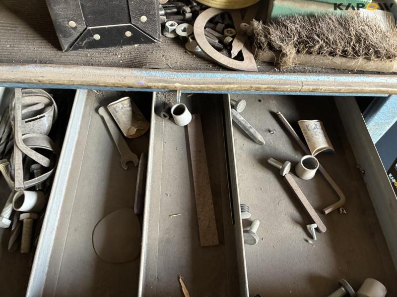 Gedore adjutant 1580 workshop trolley with contents 6