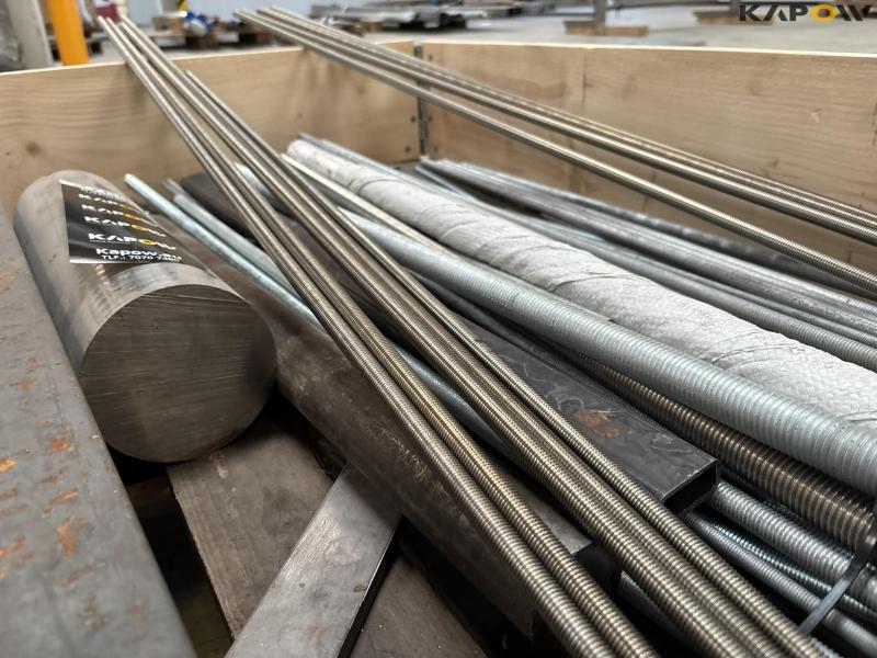 Threaded rods and iron 10